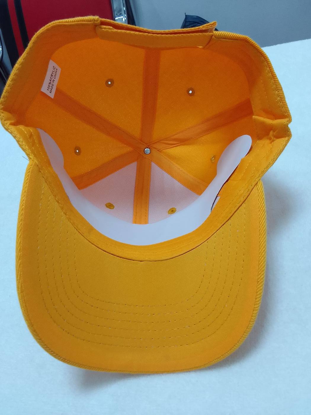 Orange Acrylic Cap UAE