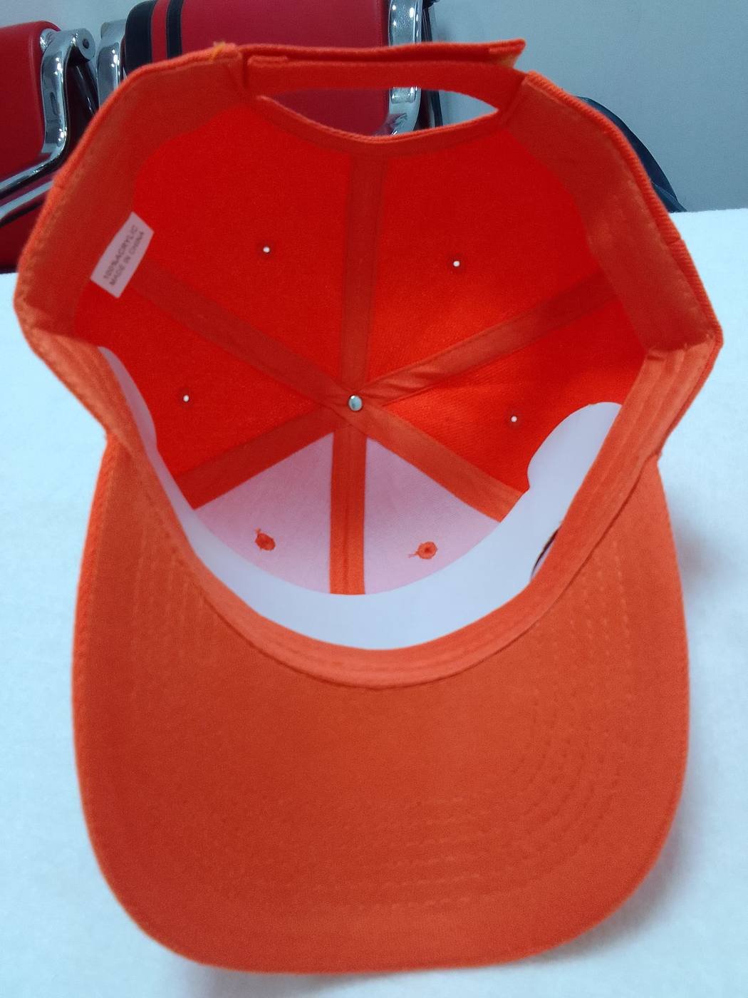 Orange Red Acrylic Cap UAE