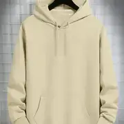 Beige Basic Hoodie UAE