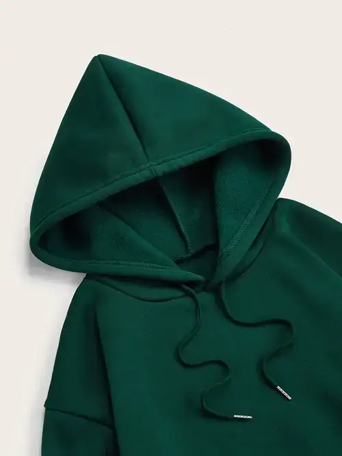 Bottle Green Basic Hoodie UAE