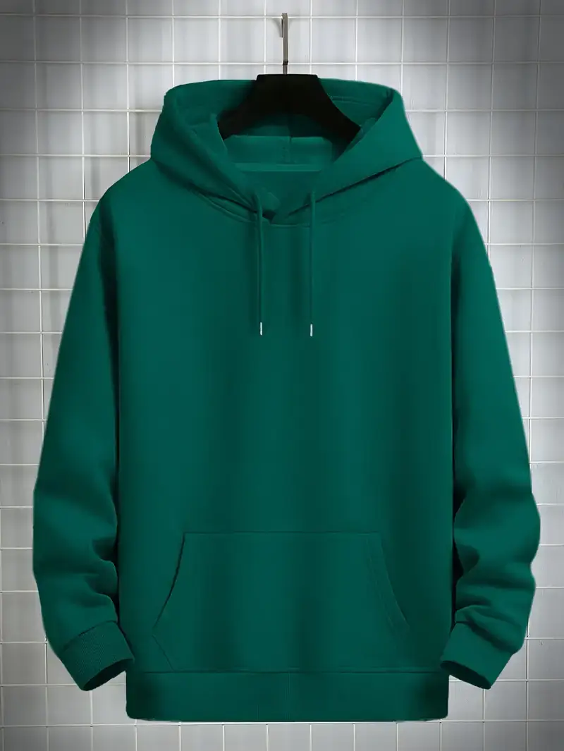 Bottle Green Basic Hoodie UAE
