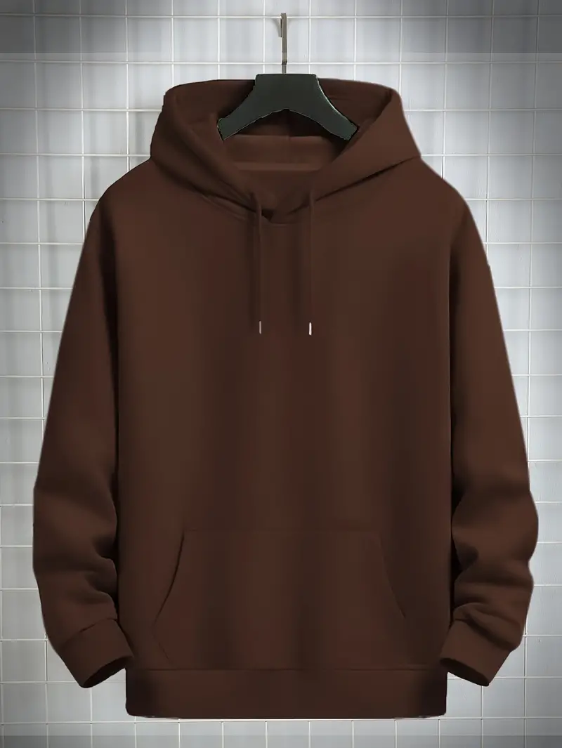 Brown Basic Hoodie UAE
