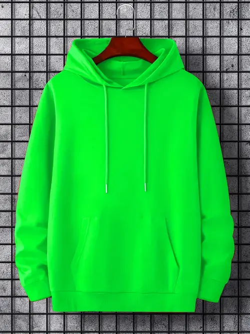 Green Basic Hoodie UAE