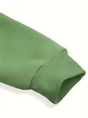 Green Olive Basic Hoodie UAE