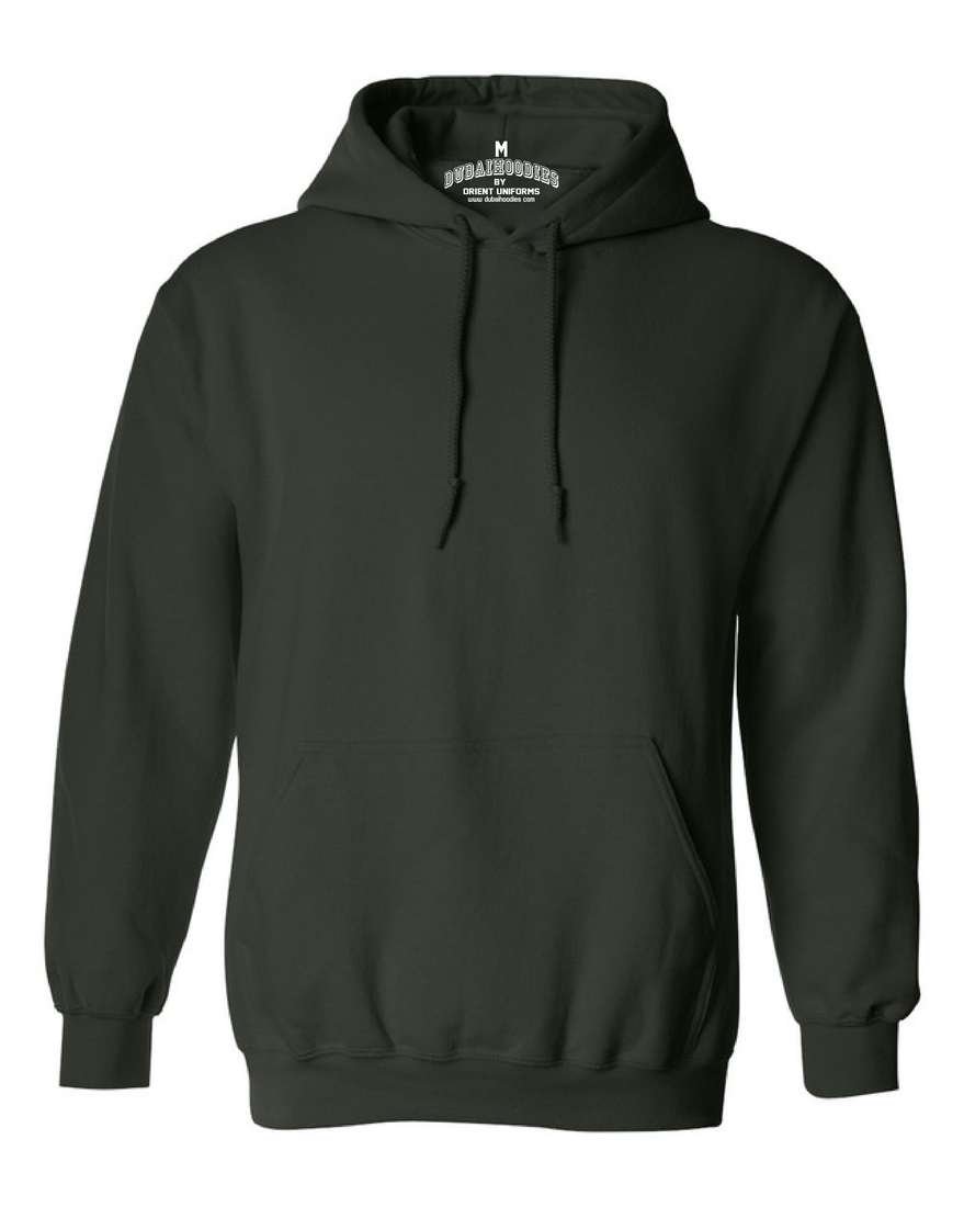 Green Basic Hoodie UAE