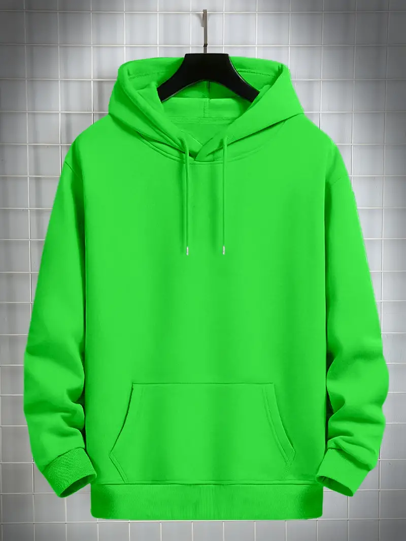 Green Basic Hoodie UAE