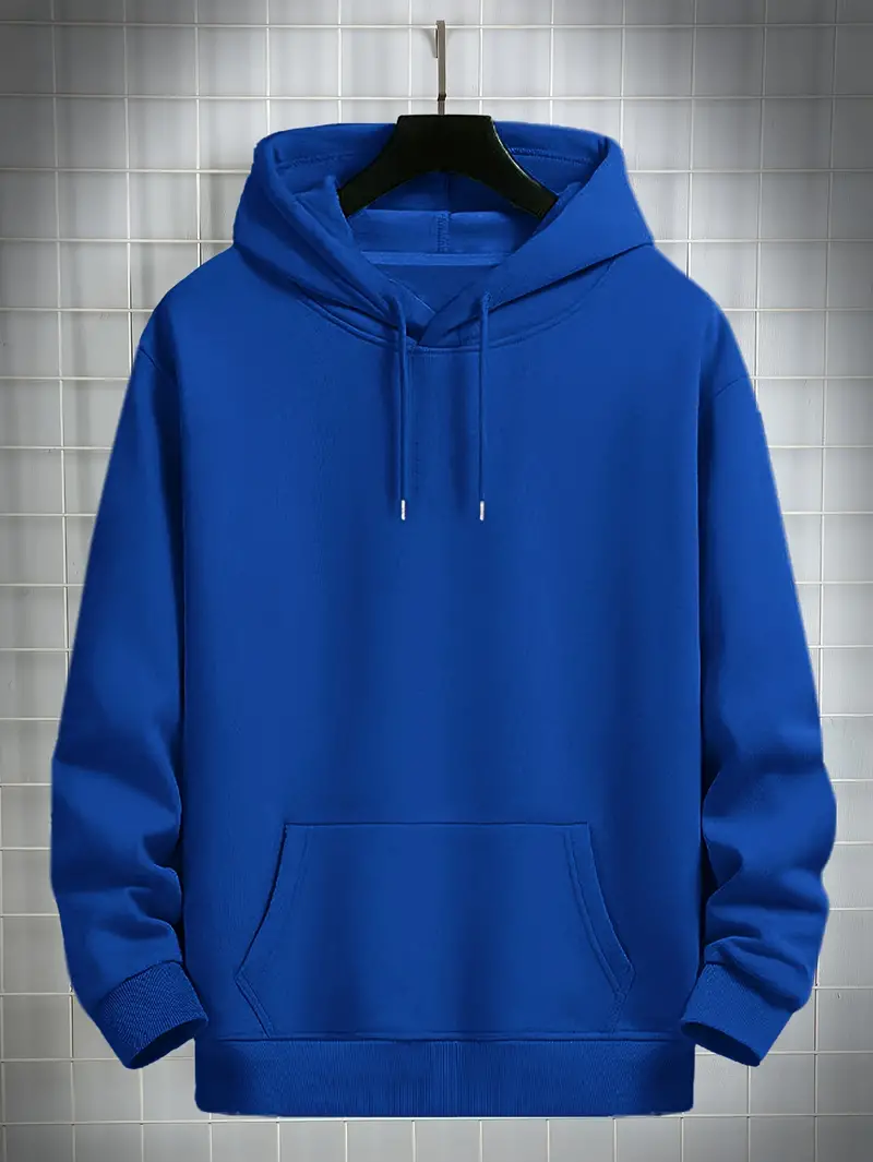 Royal Blue Basic Hoodie UAE