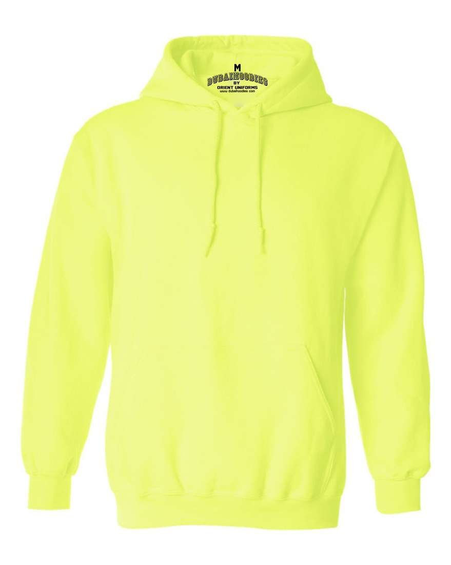 Yellow Basic Hoodie UAE