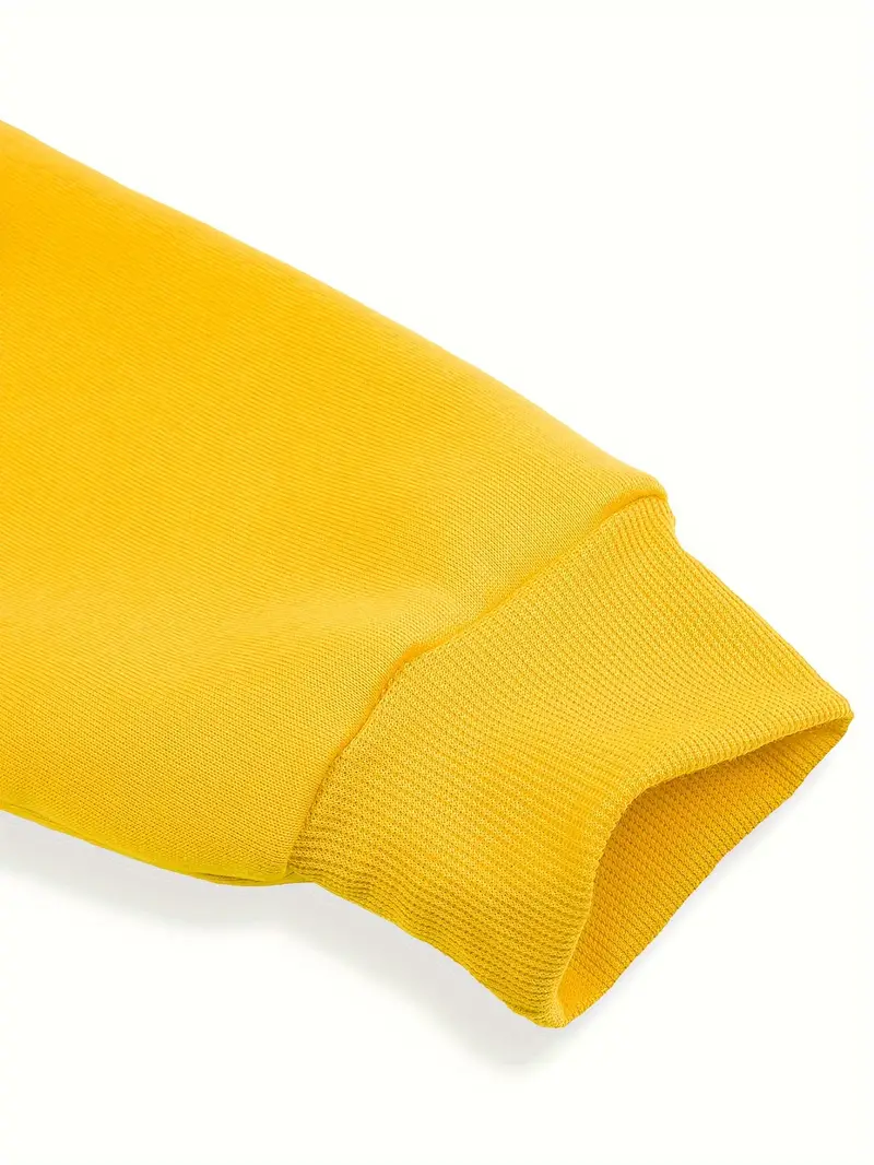 Yellow Basic Hoodie UAE