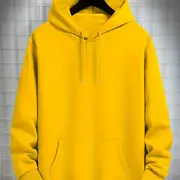 Yellow Basic Hoodie UAE