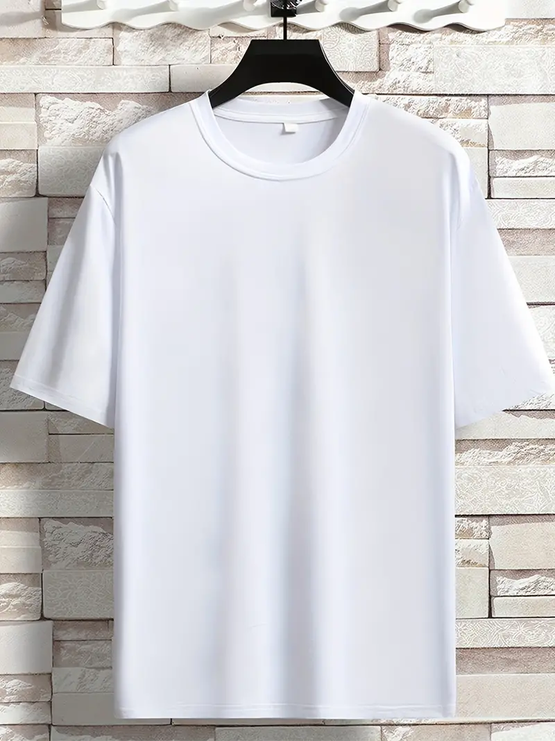 أبيض أوفر سايز تي شيرت