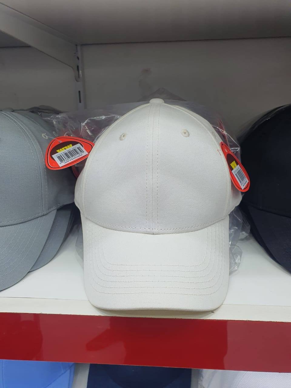 White 6 Panel Cap UAE