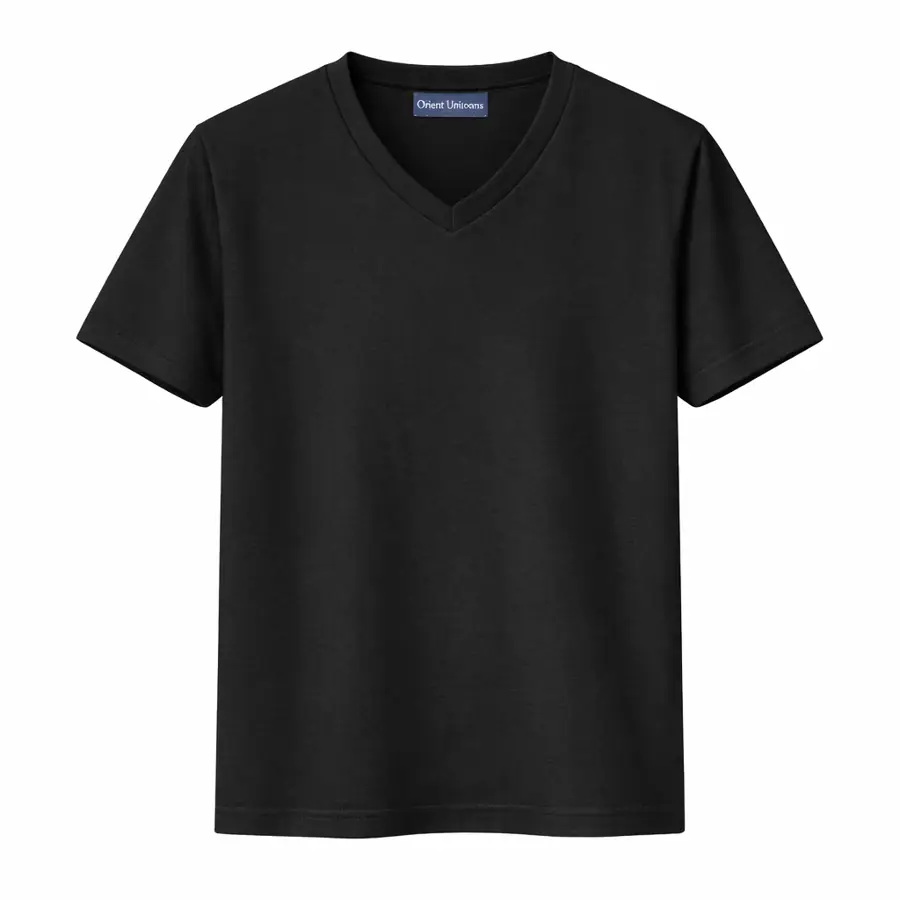 Black V Neck T Shirt UAE