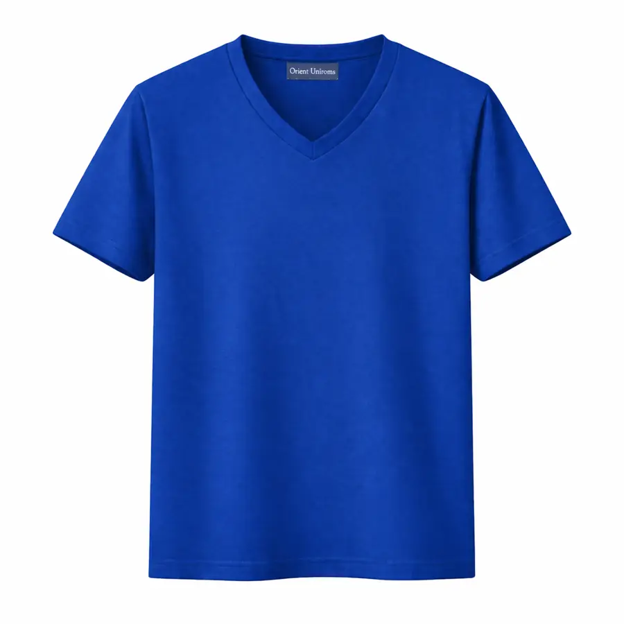 Blue V Neck T Shirt UAE