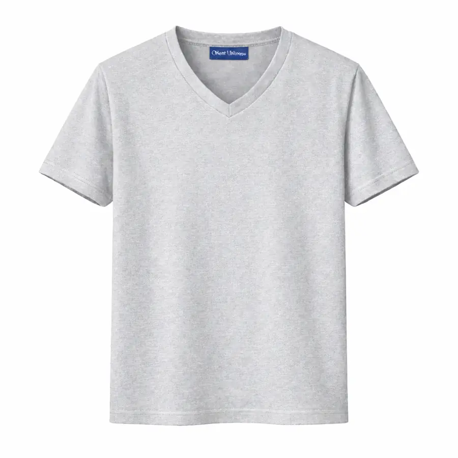 Gray V Neck T Shirt UAE
