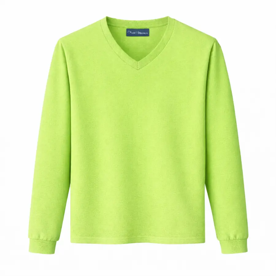 Green V Neck T Shirt UAE