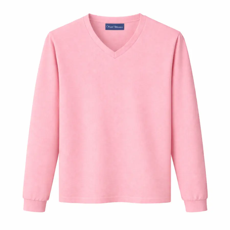 Pink V Neck T Shirt UAE