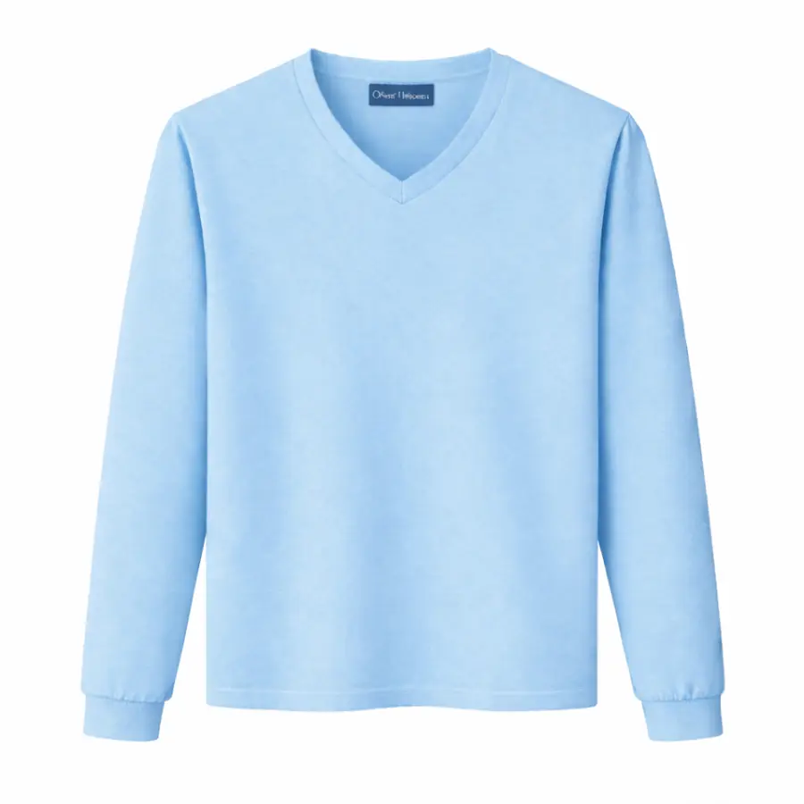 Sky Blue V Neck T Shirt UAE