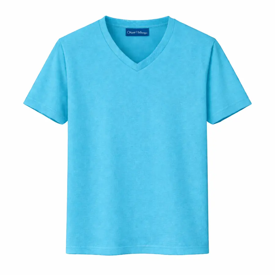 Turquoise V Neck T Shirt UAE